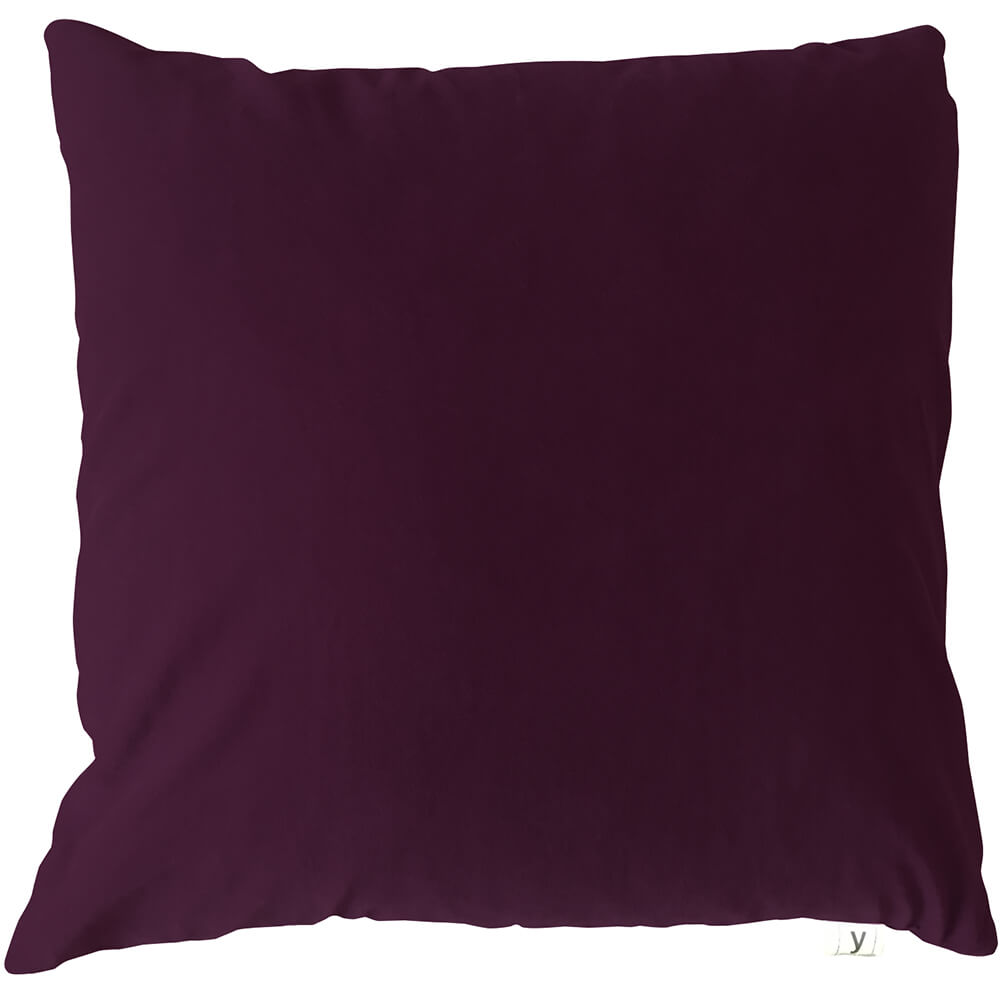 Berry Almond Velvet Decorative Pillow